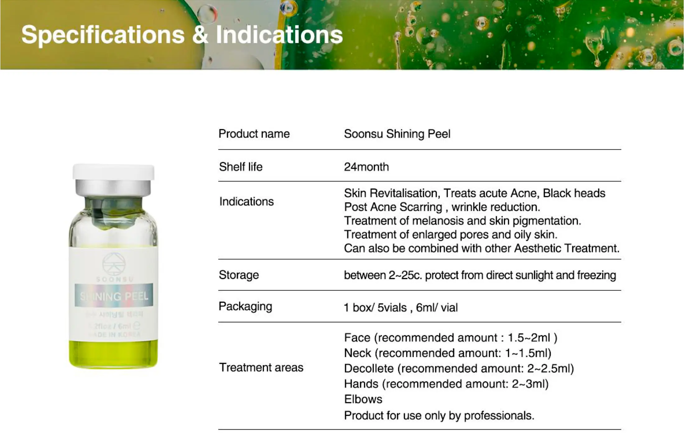 Soonsu Shining Peel (TCA 35% + Retinol)
